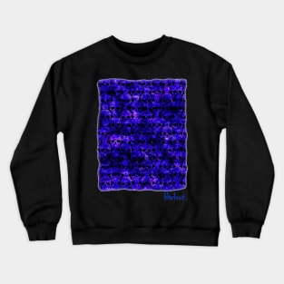 Skulls Corroded Masses Blue Crewneck Sweatshirt